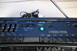 Radio Cassette Sanyo M-W719K Años 80