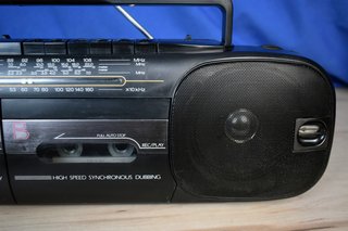 Radio Cassette Sanyo M-W719K Años 80