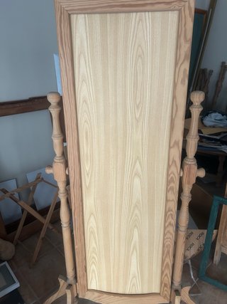 Specchio da terra in legno di pino (5 unità)