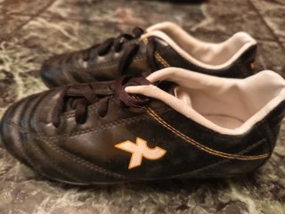 Deportivas de tacos negras talla32