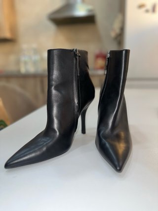 Botas Mango Talla 40 Negras