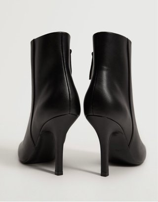 Botas Mango Talla 40 Negras