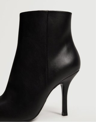 Botas Mango Talla 40 Negras