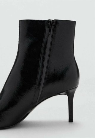 Botas Mango Talla 40 Negras