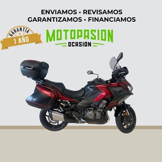 Kawasaki Versys 1000S Adventure Roja Negra