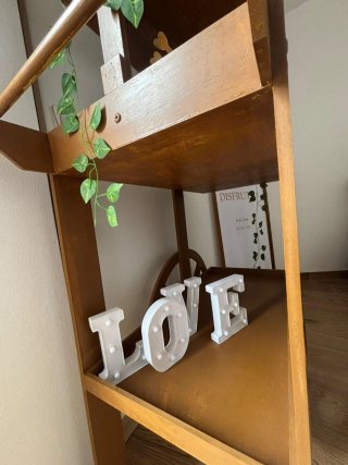 Carrito vintage decorado ideal para eventos