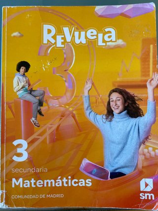 Libro de texto 3 ESO Matemáticas REVUELA SM