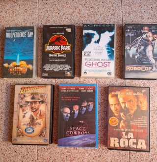 Lote 6 Películas VHS Colección