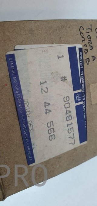 placa cuadro opel corsa B tigra A nueva