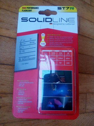 Linterna Ledsenser Solidline ST7R