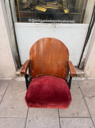 BUTACA DE CINE ANTIGUA