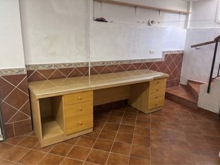 Escritorio de madera