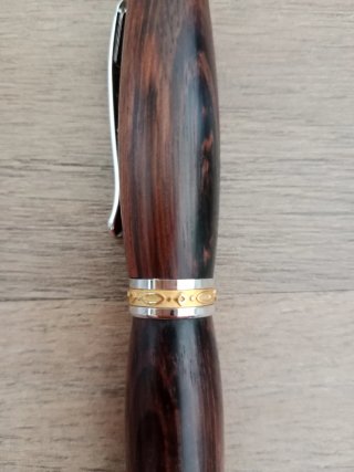 Bolígrafo Rollerball Madera Noble Artesanal