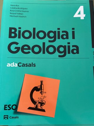 Llibre guia Biologia i Geologia 4 ESO ADA LOMLOE