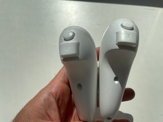 x2 Nintendo Wii Nunchuk Originale Controller Bianc