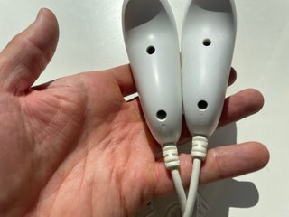 x2 Nintendo Wii Nunchuk Originale Controller Bianc