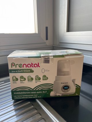 Calienta biberones y esterilizador Prenatal 3 en 1
