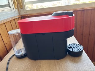 Cafetera Nespresso Krups Roja