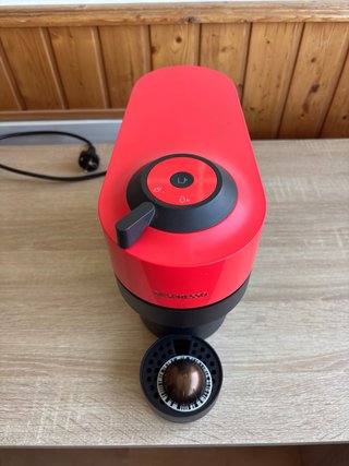 Cafetera Nespresso Krups Roja