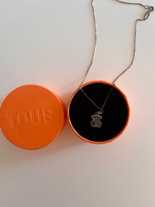 Collar Tous Oso Plata