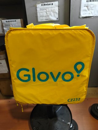 Mochila Glovo Amarilla CZ232