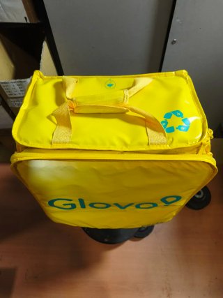 Mochila Glovo Amarilla CZ232