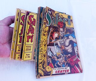 Comic SAFARI x15 (Ricart) Originales