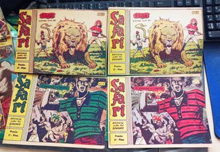 Comic SAFARI x15 (Ricart) Originales
