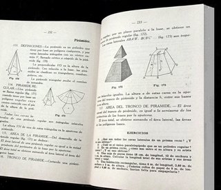 [AÑO 1934]. MATEMATICAS. ARITMETICA. GEOMETRIA.