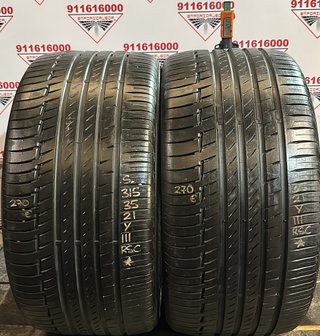 315 35 21 Y CONTINENTAL RUEDA SEMINUEVA OFERTA
