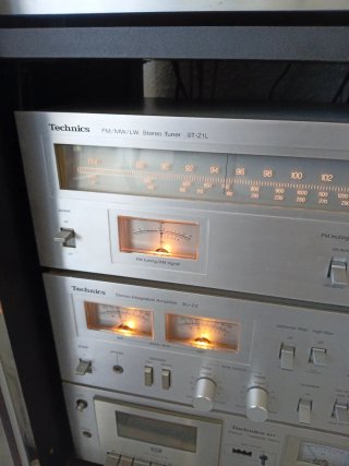 Amplificador y Tuner Technics ST-ZIL SU-22