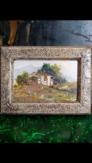 ROMO ÓLEO CUADRO ANTIQUE № 208