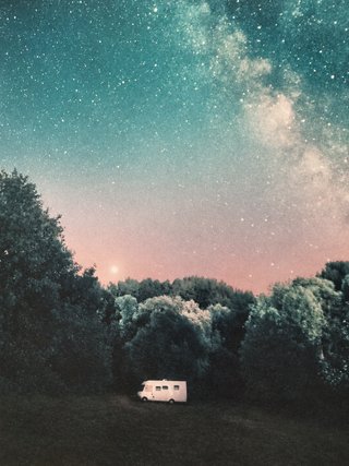 Cuadro Aurora boreal IKEA