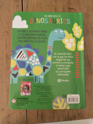 Mi libro puzle de dinosaurios