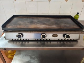 Plancha de gas HR