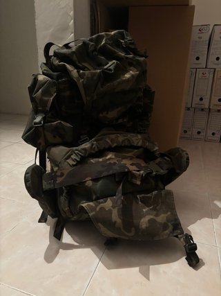 Mochila Altus Camuflaje Ejército 50L