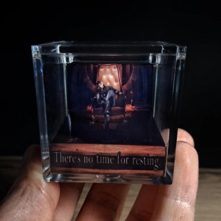Resident Evil 4 Leon S. Kennedy Diorama trono