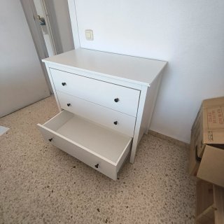 Cómoda Ikea HEMNES Blanca