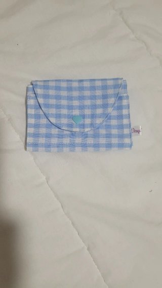 Monederos de tela con cierre Hecho a mano