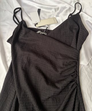 Vestido negro tirantes Basement Collection Talla M