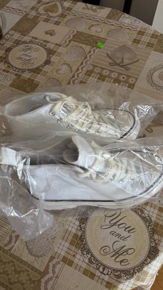 Zapatillas botín blancas