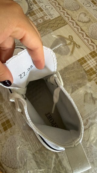 Zapatillas botín blancas