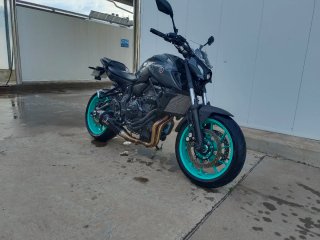 Yamaha MT-07 A2 Negra/Gris/Cyan