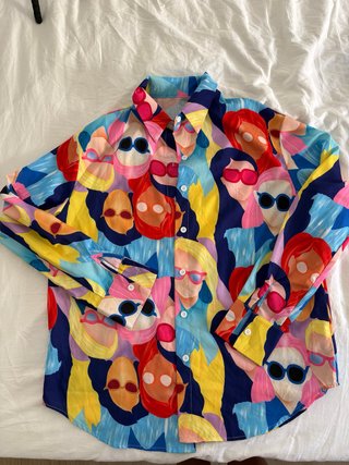 Camisa Estampada Multicolor
