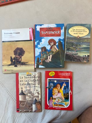 Lote libros juveniles, precio por el lote