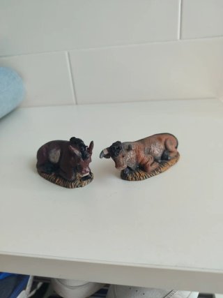 Figuras Belén (Buey y mula)