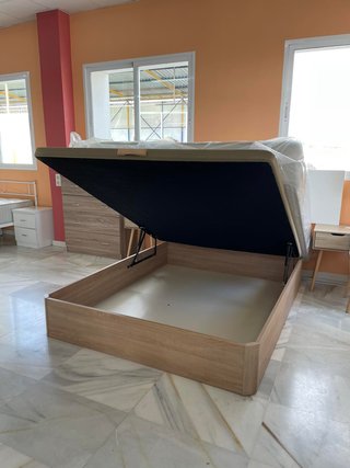 Canapé Matrimonial Madera 135 - envio gratis