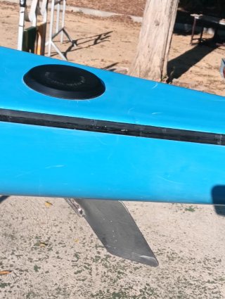 Piragua Román azul