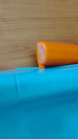 Tobogán Feber Infantil Naranja y Azul