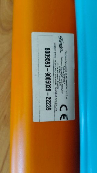 Tobogán Feber Infantil Naranja y Azul